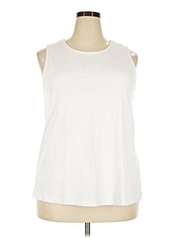 Adrienne Vittadini Sleeveless T-Shirt (view 1)