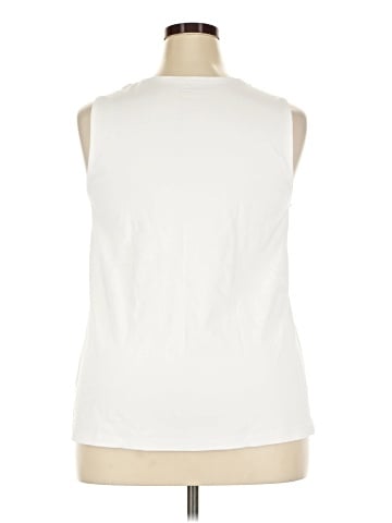 Adrienne Vittadini Sleeveless T-Shirt (view 2)