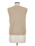 Shein 100% Acrylic Tan Sweater Vest Size 6 - photo 2