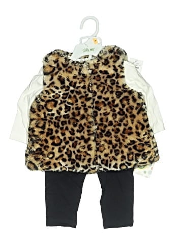 Little Me Faux Fur Vest (view 1)