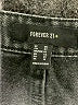 Forever 21 Plus Black Denim Skirt Size 0X - photo 4