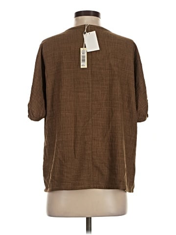Max Studio Short Sleeve Blouse (view 2)