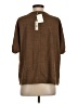 Max Studio 100% Polyester Brown Short Sleeve Blouse Size XS - photo 2