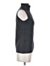 Forte 100% Cashmere Gray Sleeveless Turtleneck Size S - photo 4