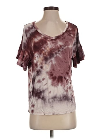 Blue Rain Short Sleeve Top (view 1)