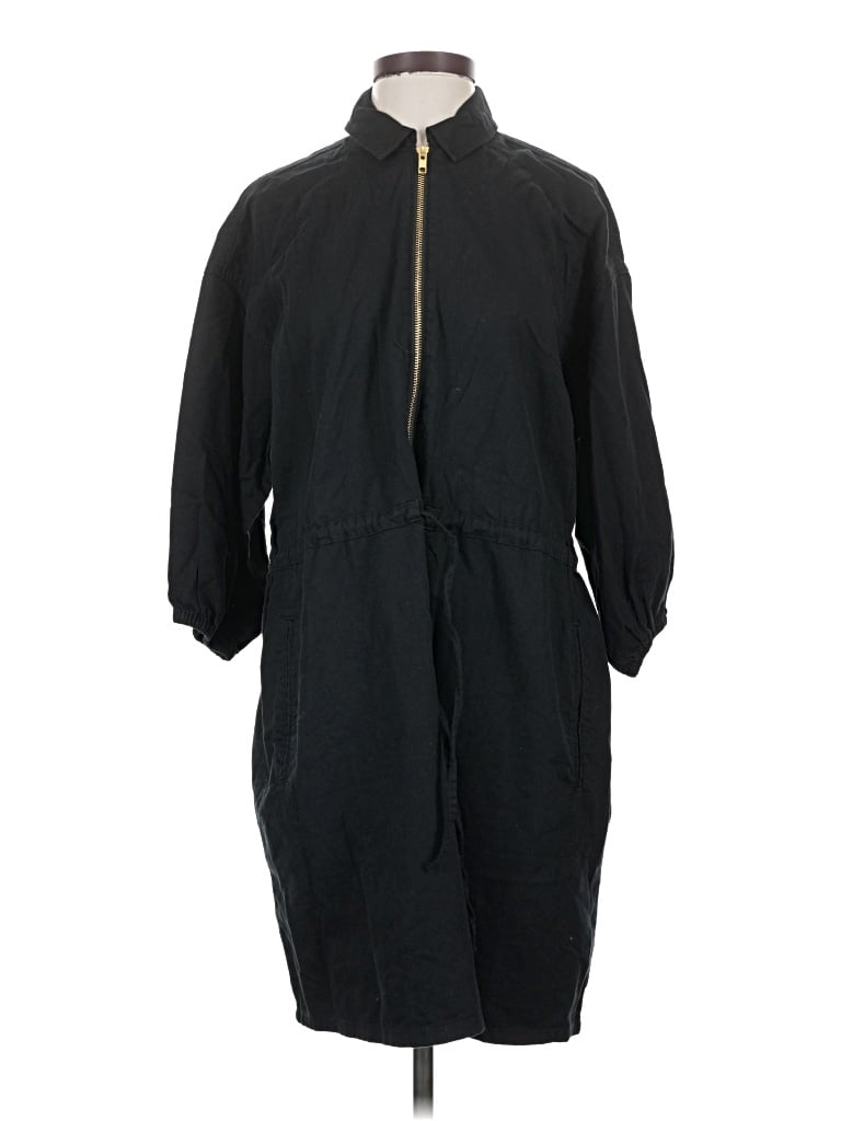 Pre-owned Jcrew Casual Dress In Black