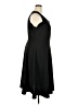 Avenue 100% Polyester Solid Black Cocktail Dress Size 20 - photo 4