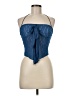 Shein Blue Sleeveless Top Size 6 - photo 1