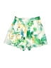 Self Esteem 100% Polyester Tropical Green Shorts Size S - photo 1