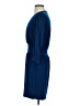 Moda International Solid Blue Cocktail Dress Size S - photo 5