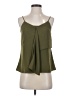 1.State 100% Polyester Green Sleeveless Blouse Size XS - photo 1