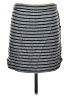 Sundry Stripes Gray Casual Skirt Size Sm (1) - photo 2
