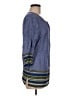 Willi Smith 100% Rayon Blue 3/4 Sleeve Blouse Size M - photo 4