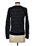 Ann Taylor LOFT Stripes Black Pullover Sweater Size S - photo 2