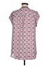 DR2 Pink Short Sleeve Blouse Size M - photo 2