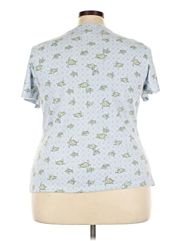 Karen Scott Short Sleeve Blouse (view 2)