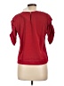 Free Style Red 3/4 Sleeve Blouse Size L (estimated) - photo 2