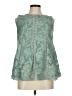 Xhilaration Green Sleeveless Blouse Size M - photo 1
