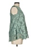 Xhilaration Green Sleeveless Blouse Size M - photo 4