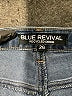 Blue Revival Stripes Blue Jeans Size 26 waist - photo 4