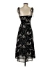 Sundays 100% Polyester Paisley Black Cocktail Dress Size S (estimated) - photo 2