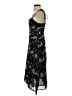Sundays 100% Polyester Paisley Black Cocktail Dress Size S (estimated) - photo 5