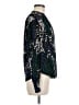 Veronica Beard Animal Print Green Long Sleeve Silk Top Size 2 - photo 4