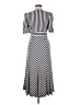 Boden Chevron-herringbone Silver Casual Dress Size 6 (petite) - photo 2