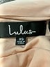 Lulus 100% Polyester Floral Pink Tan Cocktail Dress Size XS - photo 7