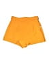 Camila Coelho Solid Orange Shorts Size M - photo 1