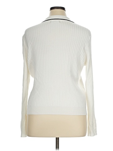 Marled Pullover Sweater (view 2)