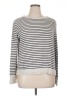 American Eagle Outfitters 100% Cotton Stripes Silver Pullover Sweater Size XL - photo 1