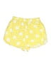 rue21 100% Rayon Checkered-gingham Yellow Shorts Size L - photo 1