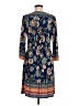 AUW Paisley Blue Casual Dress Size 8 - photo 2