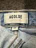 AGOLDE 100% Cotton Blue Denim Shorts Size 25 waist - photo 3