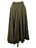 OGL Solid Green Casual Skirt Size S - photo 1