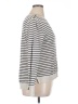American Eagle Outfitters 100% Cotton Stripes Silver Pullover Sweater Size XL - photo 4