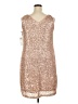 1.State Gold Cocktail Dress Size 18 - photo 2