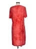New Directions Tie-dye Red Casual Dress Size L - photo 2
