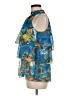 NY Collection 100% Polyester Blue Sleeveless Blouse Size M - photo 5