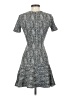 Theory Tweed Gray Casual Dress Size 00 - photo 2