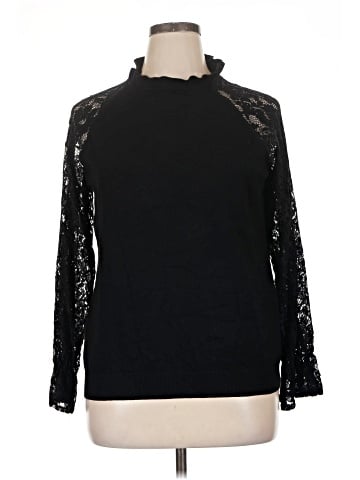 Adrianna Papell Long Sleeve Blouse (view 1)