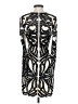 Bebe Graphic Silver Cocktail Dress Size XS - photo 2