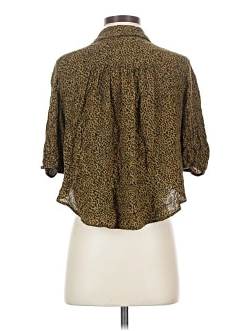 Free People 3/4 Sleeve Button-Down Shirt (view 2)