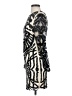 Bebe Graphic Silver Cocktail Dress Size XS - photo 5