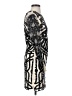 Bebe Graphic Silver Cocktail Dress Size XS - photo 4