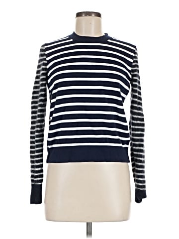 Madewell Mixed-Yarn Striped Sweater (view 1)