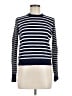 Madewell 100% Cotton Stripes Blue Turtleneck Sweater Size M - photo 1