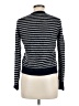 Madewell 100% Cotton Stripes Blue Turtleneck Sweater Size M - photo 2