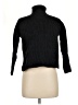 Poetry Black Wool Pullover Sweater Size 6 - photo 2